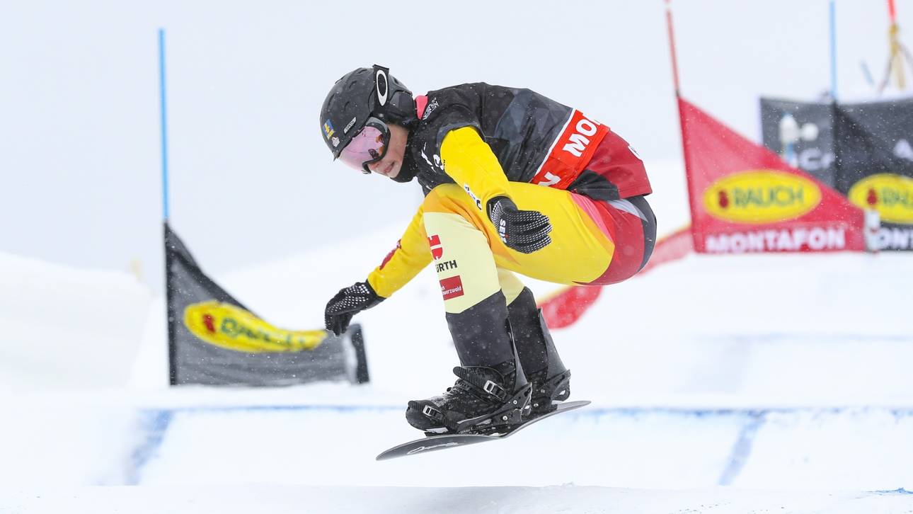 Snowboardcrosser Beckhaus bester Deutscher in Cervinia