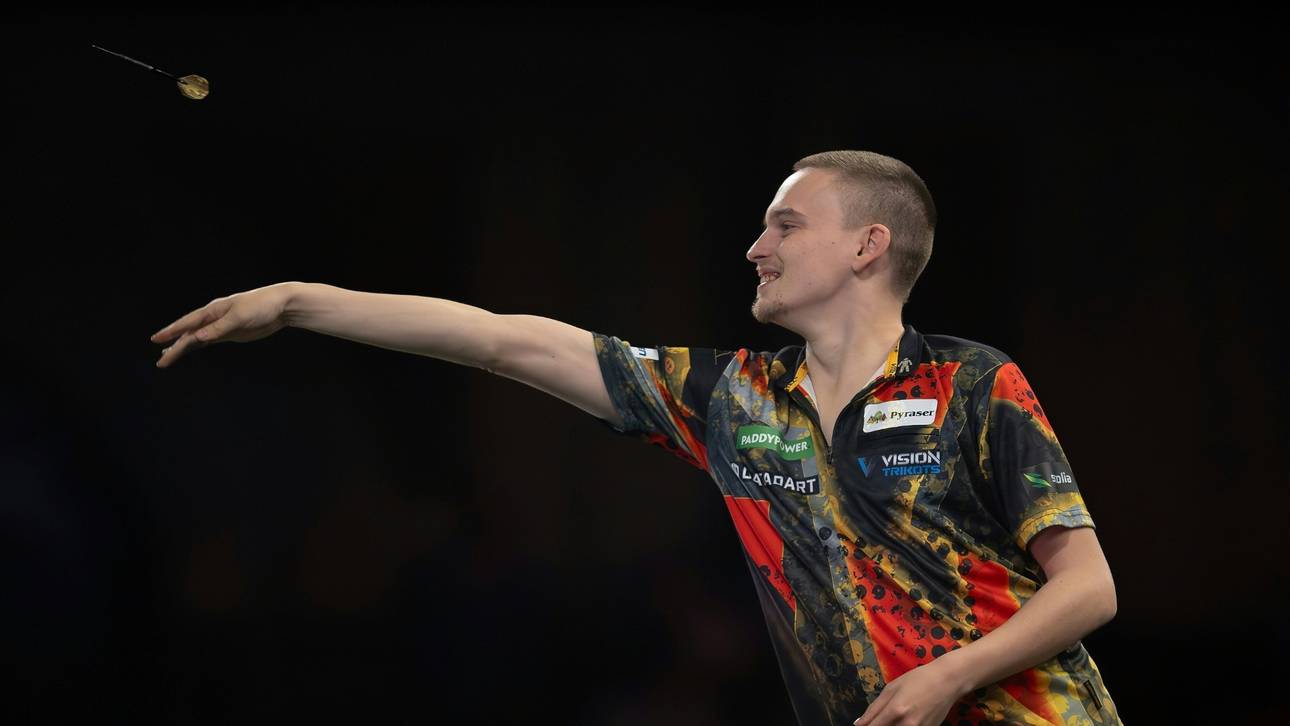 „Nicht mein Tag“: Pietreczko scheitert bei der Darts-WM