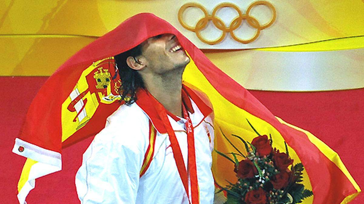 Ein weiteres Highlight seiner Karriere: Bei den Olympischen Spielen in Peking 2008 gewinnt der Mallorquiner die Goldmedaille
