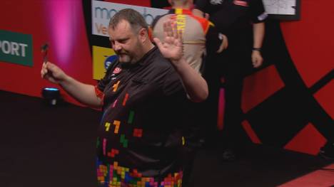Ryan Joyce schlägt Dimitri van den Bergh bei der World Series of Darts mit 6:2 und trifft im Viertelfinale auf van Duijvenbode.