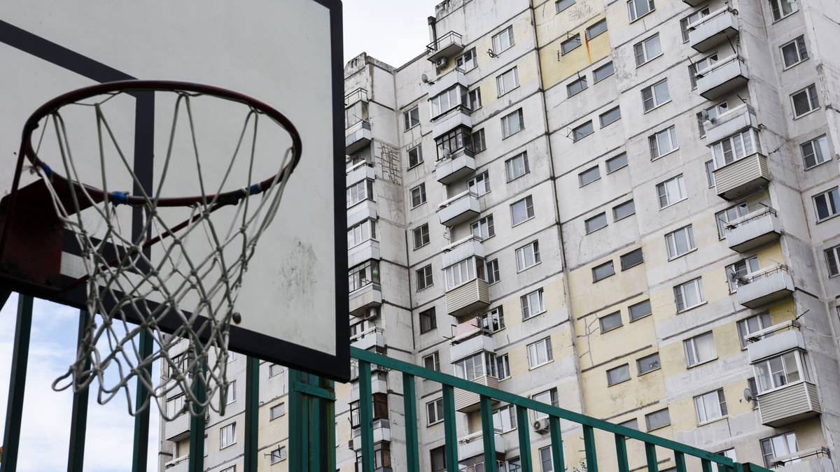 Die Wohnsiedlung nahe des Hotels macht einen nicht ganz so luxuriösen Eindruck...