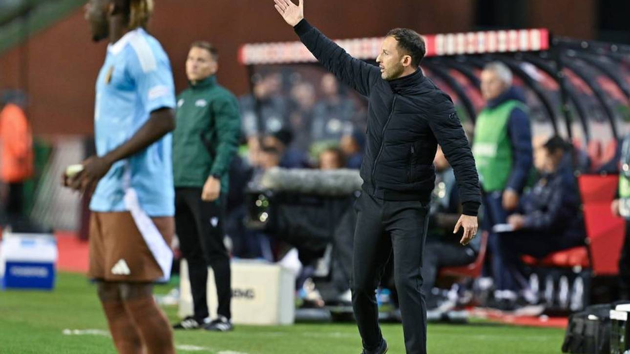 Belgien mit dem Rücken zur Wand