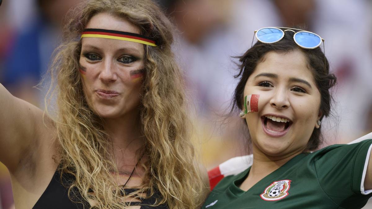 Fanfreundschaft zwischen Deutschland und Mexiko