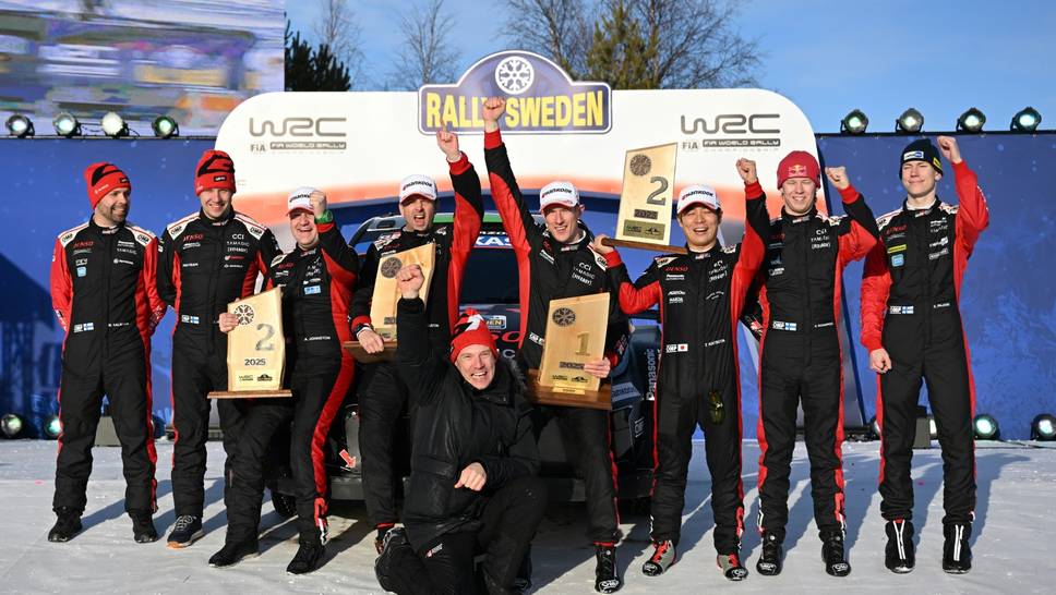 Evans und seine Crew feiern das starke Wochenende