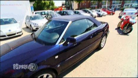 Jean Pierre und Sid haben heute den Auftrag, für PS PROFI-Zuschauer Heiko ein Cabrio für ca. 5.000 Euro zu organisieren. Der Münsteraner möchte den Wagen seiner Ehefrau schenken. Die autolose Zeit der Liebsten soll endlich ein Ende haben. Zudem war offen fahren schon immer ihr Traum, den ihr Heiko nun erfüllen möchte. Zur Auswahl steht unter anderem ein 3er BMW als Cabrio. Sid und Jean Pierre recherchieren bei Händlern im Ruhrgebiet und durchforsten auch den Essener Auto-markt