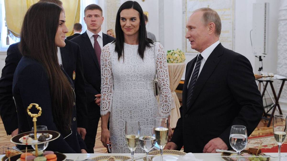 Issinbajewa war schon öfter zu Gast im Kreml