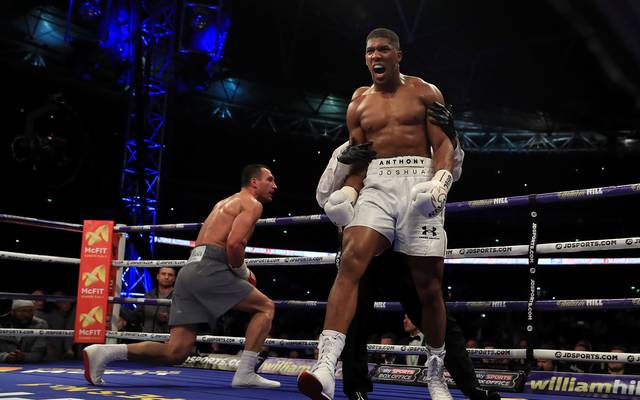 Boxen Anthony Joshua Durch Sieg Uber Wladimir Klitschko Neuer Superstar