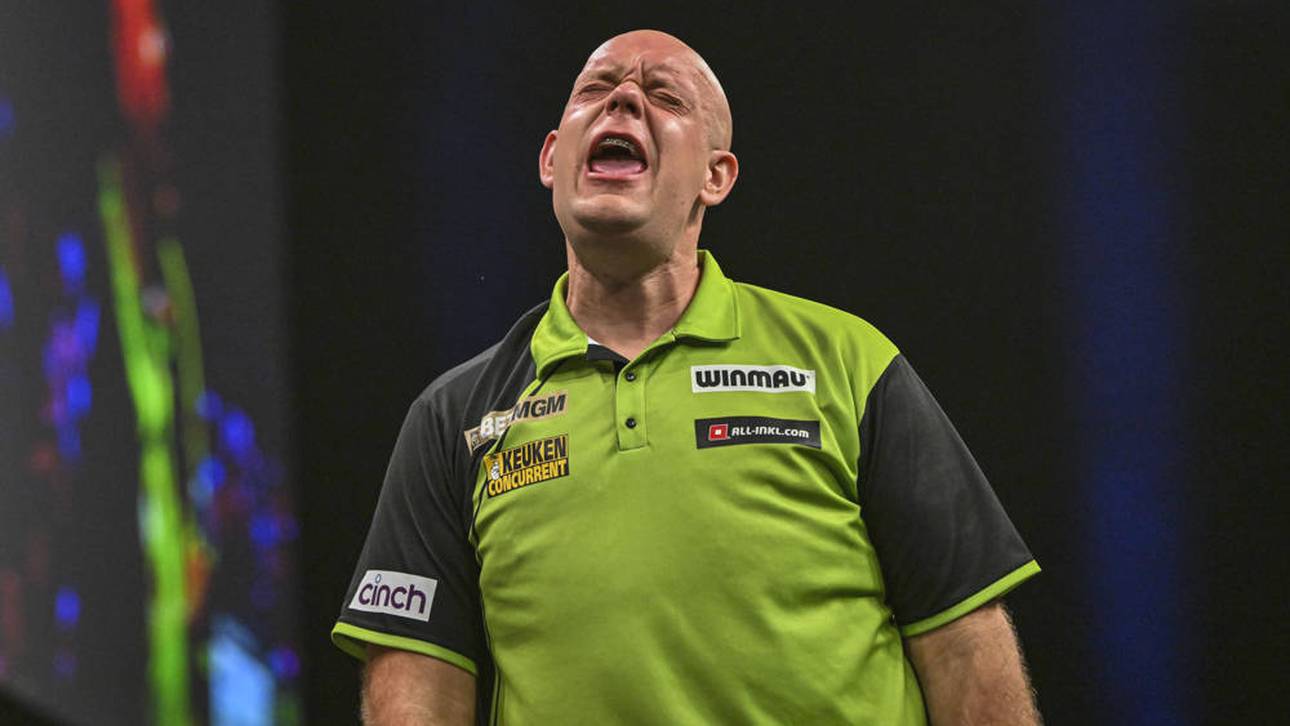 Michael van Gerwen ärgert sich