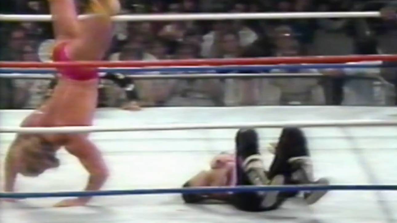 Tom Magee schlug im Ring ein Rad und einen 360-Grad-Salto aus dem Stand