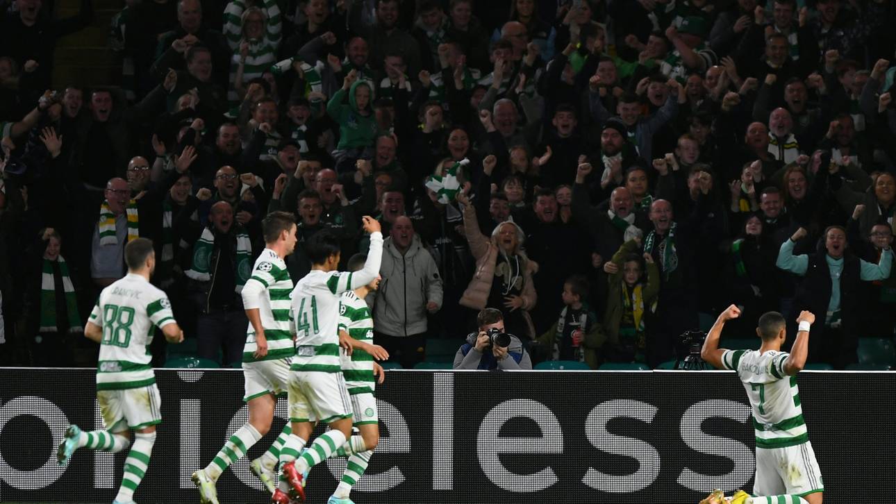 Celtic feiert historisches Triple