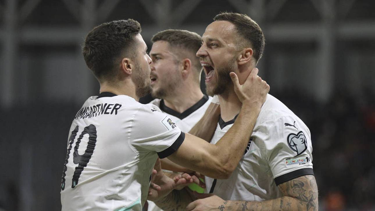 Marko Arnautovic (r.) erzielte einen Doppelpack