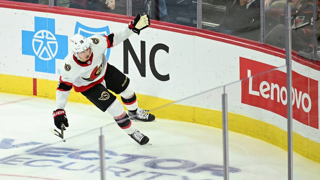 NHL: Stützle trifft, Senators siegen