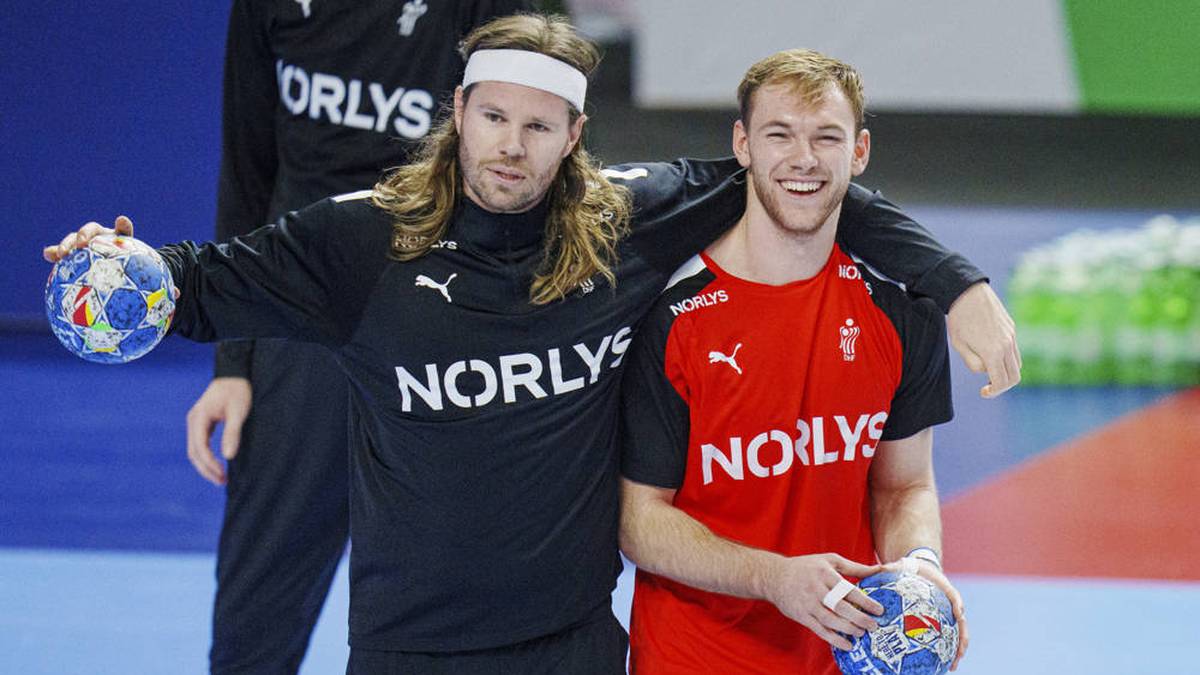 Der dreimalige Welthandballer Mikkel Hansen und Mathias Gidsel (WM-MVP 2023) sind zwei der dänischen Schlüsselfiguren