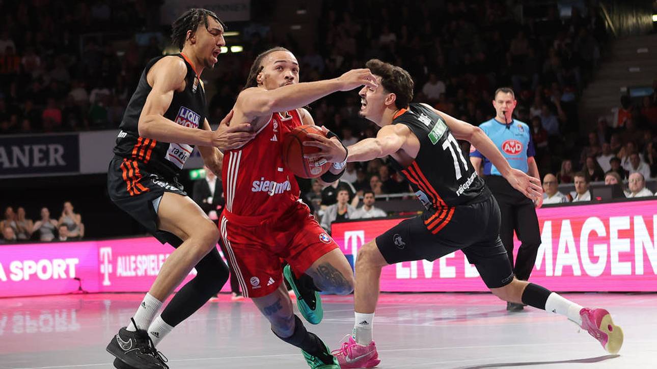 Erneutes Duell im Finale? Essengue (l.) und Saraf (r.) wollen die Bayern ärgern