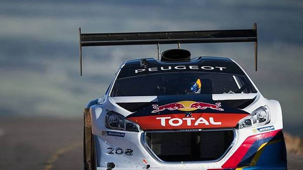 Loeb setzt neue Rekordmarke am Pikes Peak
