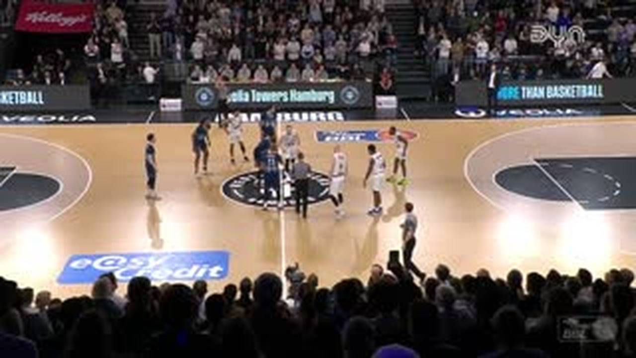 Spiel Highlights zu Veolia Towers Hamburg - MLP Academics Heidelberg (1)