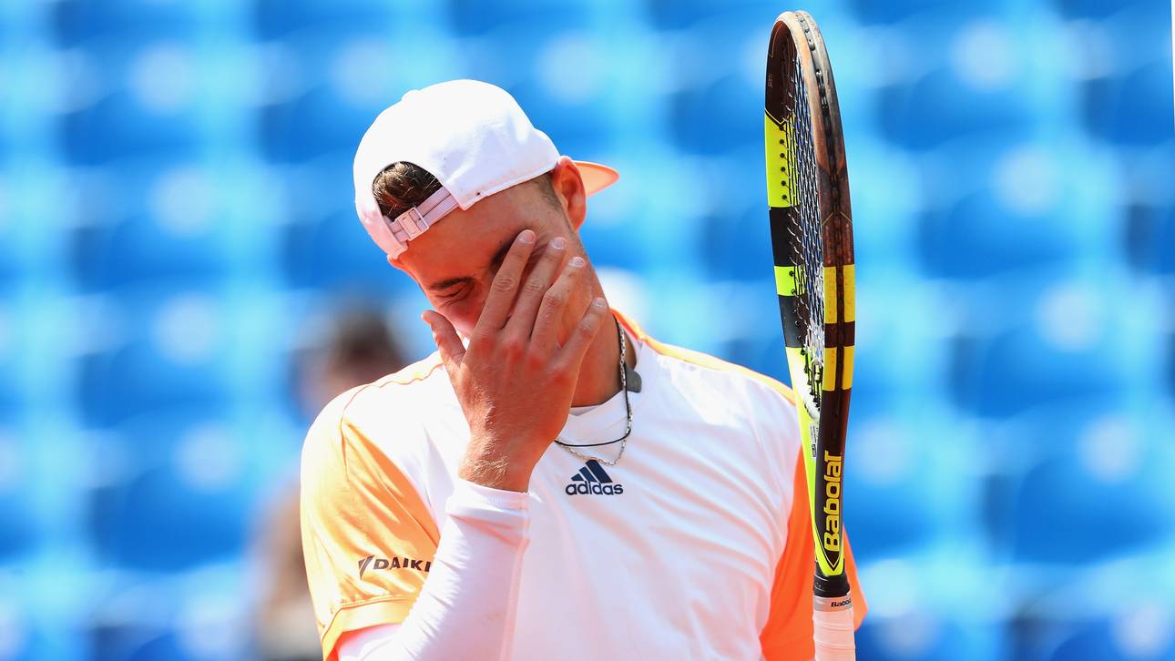 Kitzbühel: Marterer scheitert früh