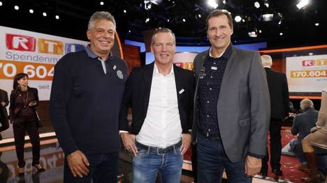 Jürgen Hingsen (l.) nimmt erneut an einer RTL-Show teil