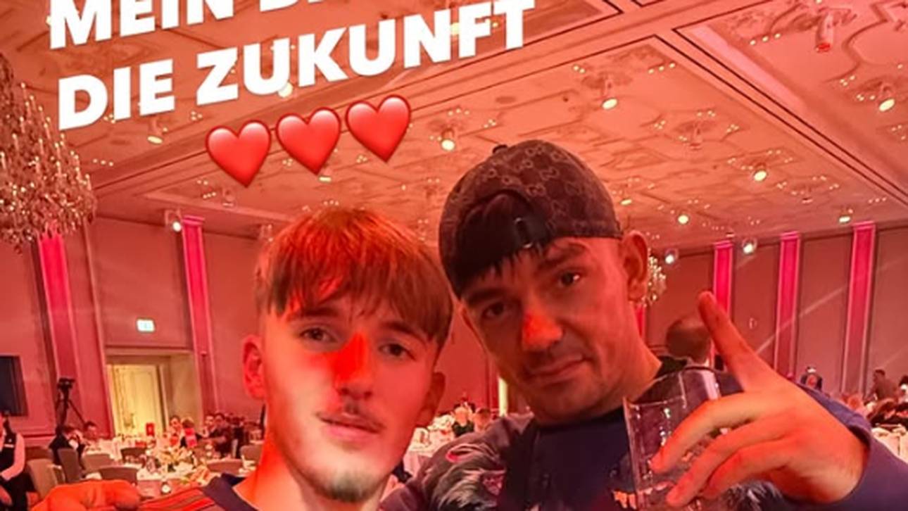 Besonderer Besuch bei Bayern-Bankett