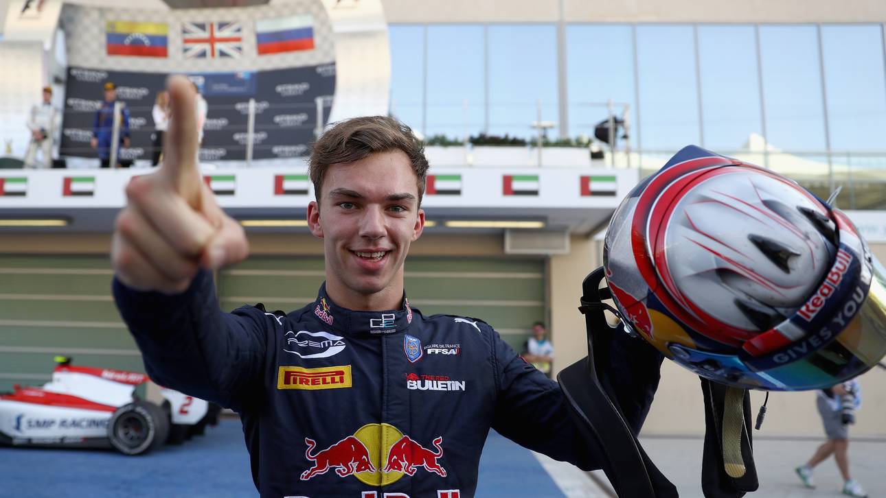 Formel 1: 2016 feiert Pierre Gasly mit Prema Racing den Gewinn der GP2-Meisterschaft