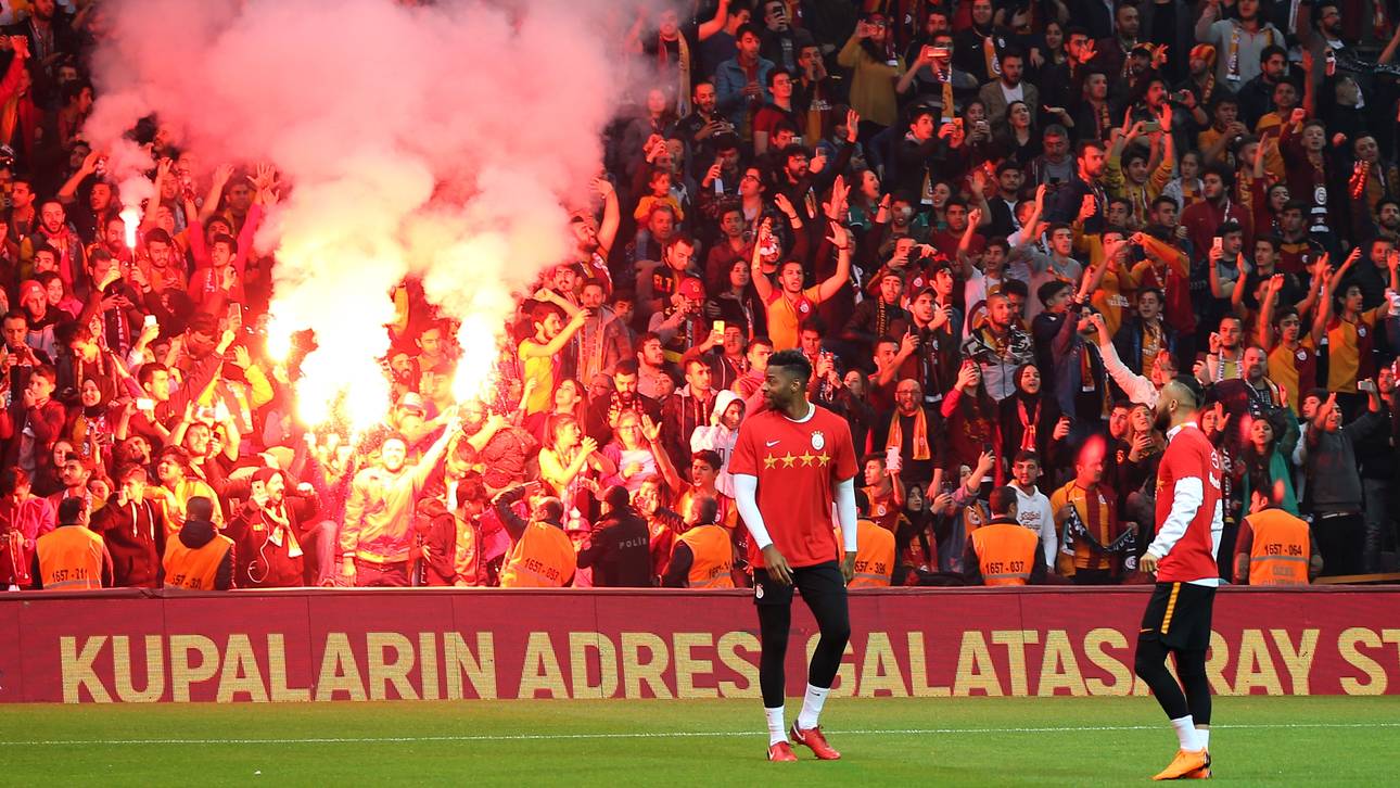 Pyro-Inferno bei Gala-Training