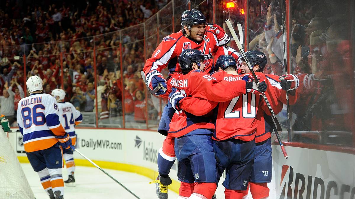 PLATZ 1, WASHINGTON CAPITALS: An Platz eins unseres Powerrankings stehen die Capitals. Das Team von Superstar Alexander Owetschkin hat in dieser Spielzeit wohl die besten Karten im Kampf um "Lord Stanley"