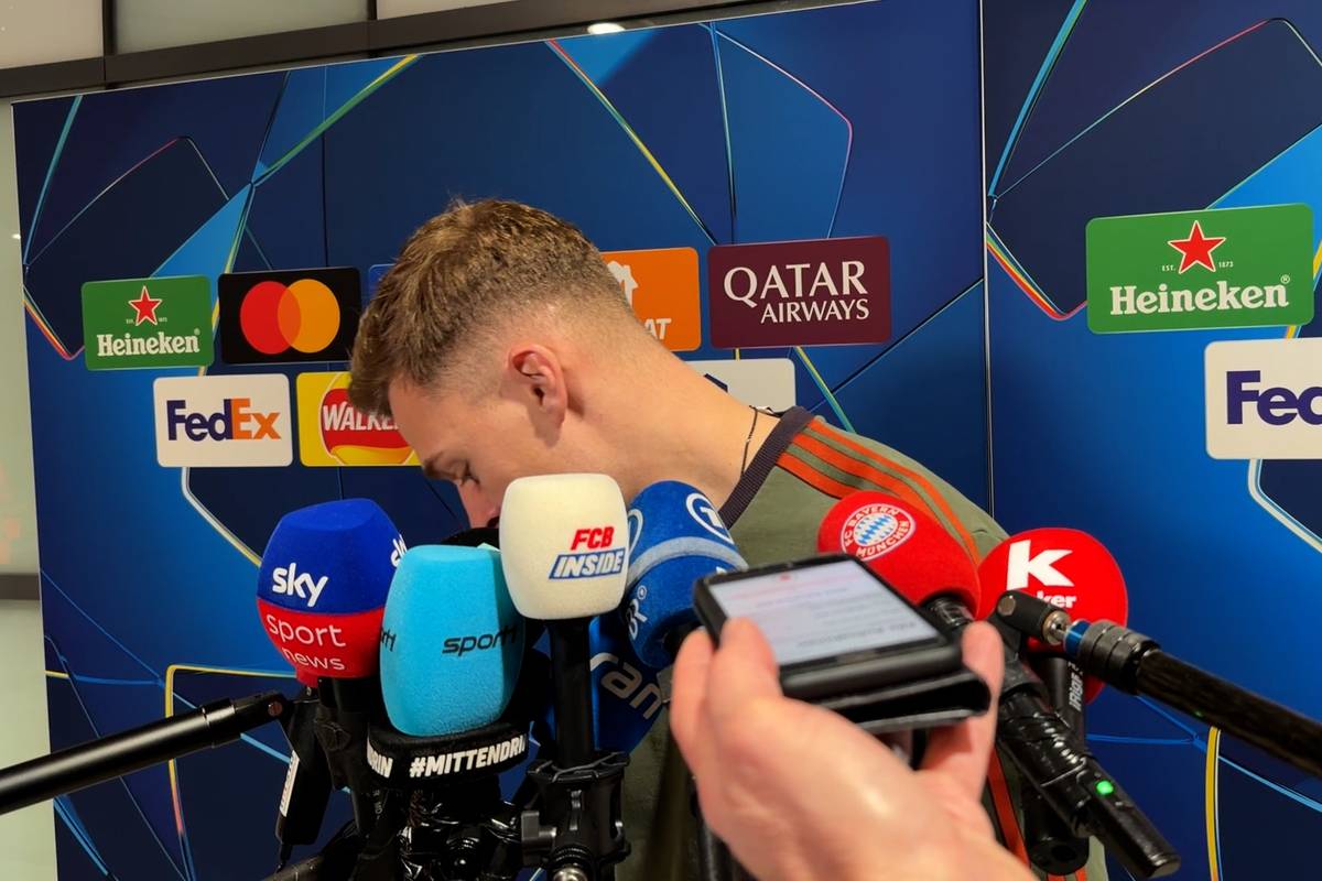 Plötzlich duckt sich Kimmich im Interview weg
