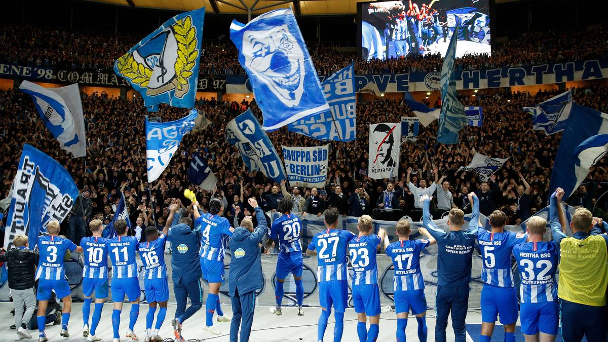 PLATZ 22 - HERTHA BSC: 49.323 Zuschauer im Olympiastadion