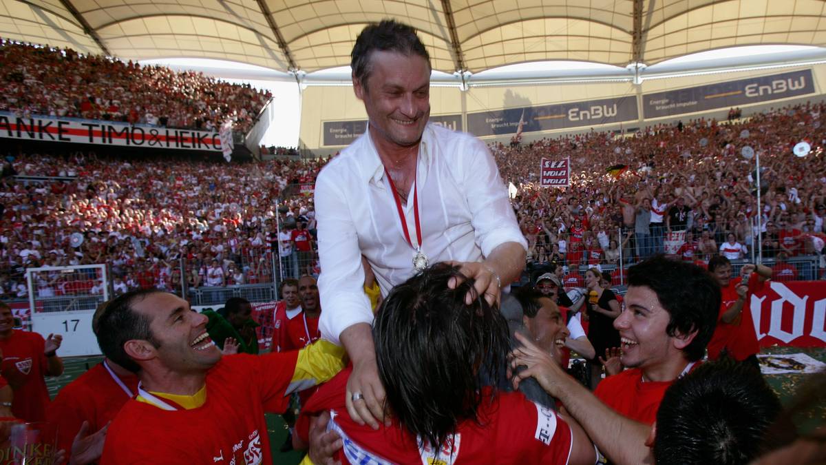 ARMIN VEH (bis November 2008): Der Stuttgarter Meistertrainer von 2007 ist insgesamt 1017 Tage - zwei Jahre und neun Monate - am Cannstatter Wasen tätig. Keiner seiner Nachfolger erreicht eine solch lange Amtsdauer