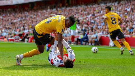 Yerson Mosquera sorgte mit einem Würgegriff gegen Kai Havertz für Aufsehen