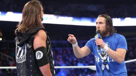 Daniel Bryan (r.) und AJ Styles trafen bereits bei SmackDown Live aufeinander
