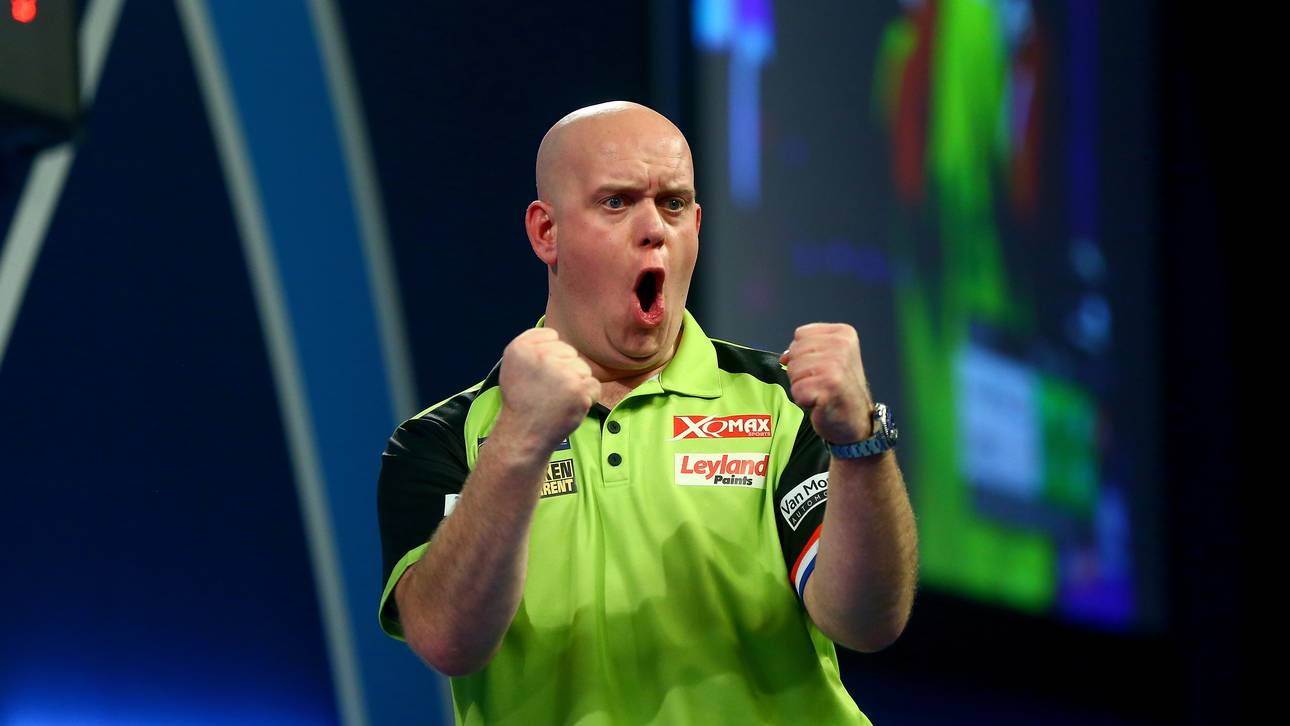 Van Gerwen weiter ungeschlagen
