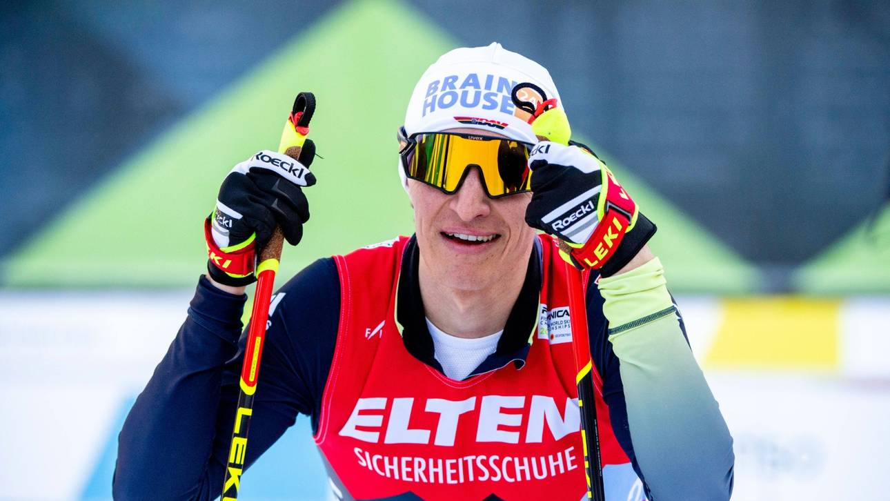 Faißt Achter nach dem Springen – Geiger weit zurück