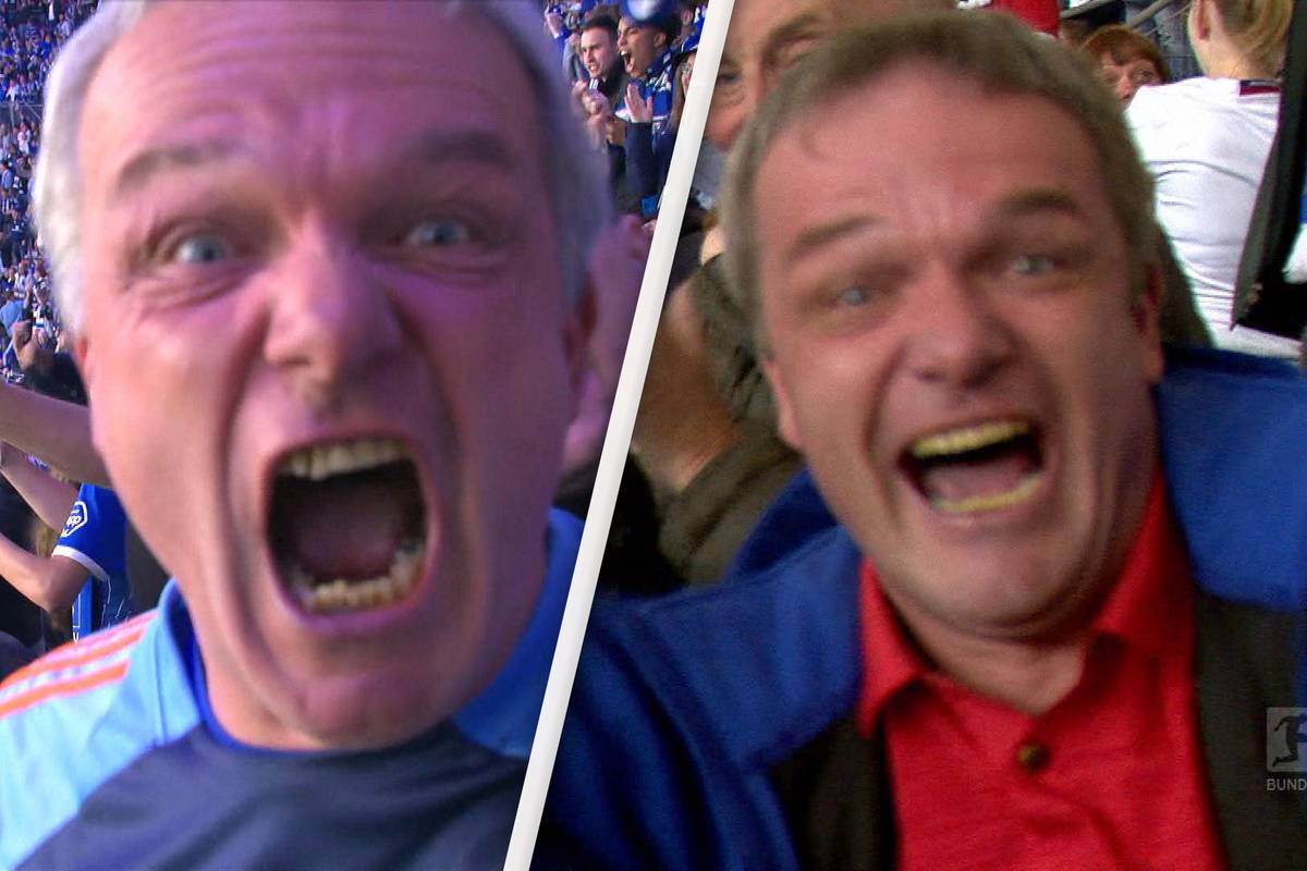 Ein Fan des Hamburger SV ist auf Social Media viral gegangen. Er feierte zwei unvergessliche HSV-Momente und schaffte es zweimal ins Fernsehen.