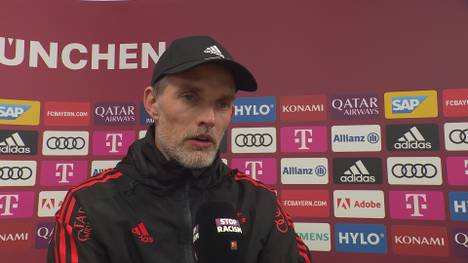 Bayern-Trainer Thomas Tuchel spricht über die Leistung von Thomas Müller und dessen Bedeutung für den FC Bayern München.