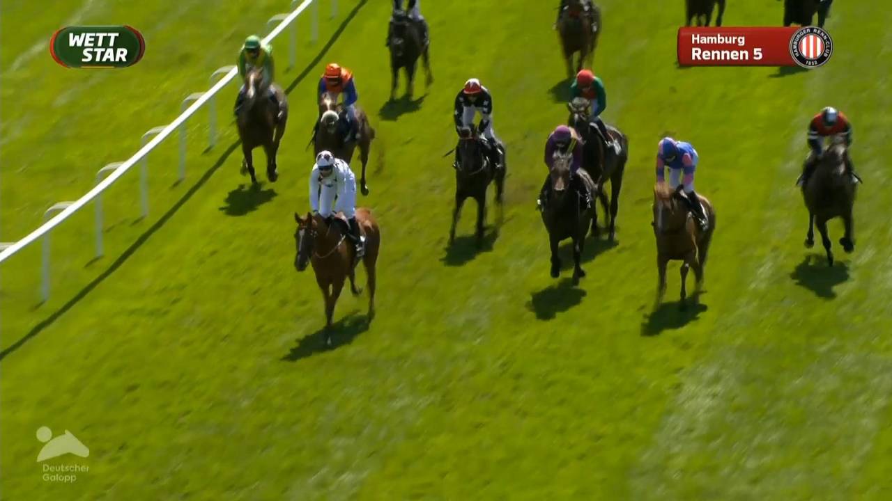 Galopp: Leon Wolff gewinnt Rennen bei Renn-Wochenende in Hamburg-Horn