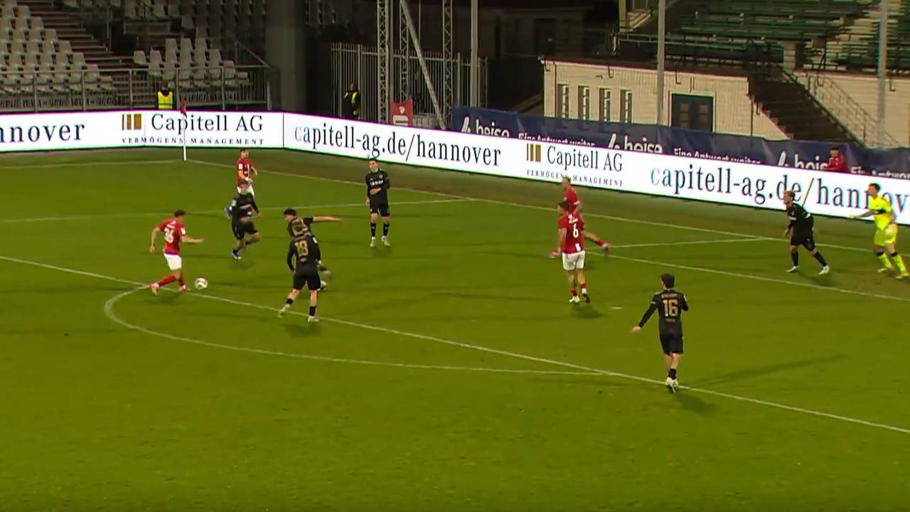 TSV Havelse - VfB Stuttgart II | Highlights der 3. Liga im Video