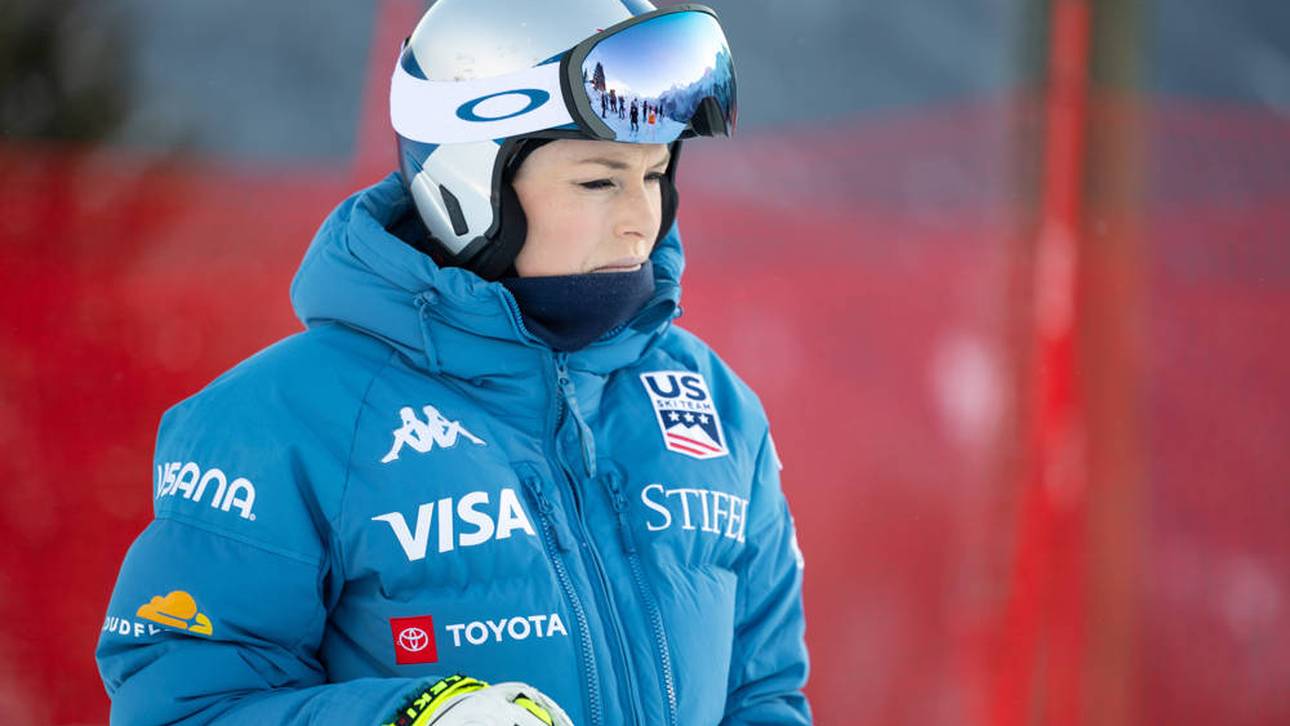 Schreckmoment um Vonn