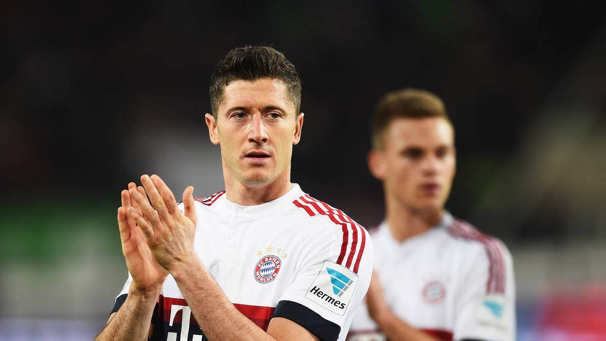 wieder einmal dürfen sich die Bayern freuen. Robert Lewandowski und...