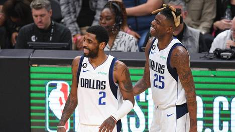 Kyrie Irving war bei seinem Mavs-Debüt direkt bester Werfer