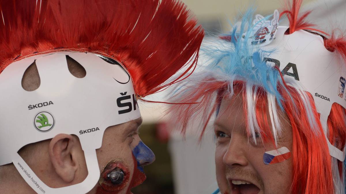 Diese Gladiatoren sind Fans der tschechischen Gastgeber