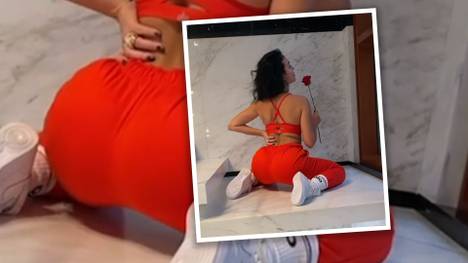 Georgina Rodriguez arbeitet mal wieder hart an ihrer Gesäßmuskulatur. Für ihr bestes Stück trainiert sie genauso hart, wie Cristiano Ronaldo für den Fußball.