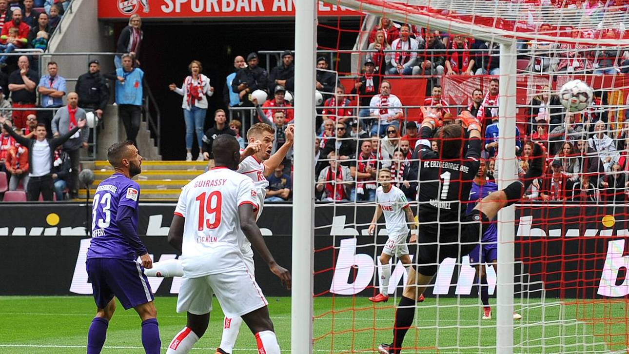 Terodde schießt Köln an die Spitze