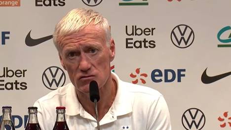 Vor Frankreichs Testspiel gegen die DFB-Elf spricht Trainer Didier Deschamps Hansi Flick sein Mitleid aus - und warnt vor einer Reaktion der deutschen Nationalmannschaft.