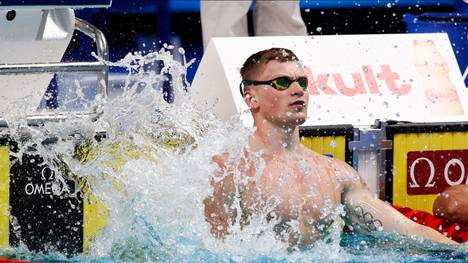 Adam Peaty verbesserte bei der WM in Ungarn seinen Weltrekord über 50 m  Brust