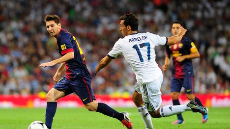 Real Madrid v Barcelona - Arbeloa, Messi