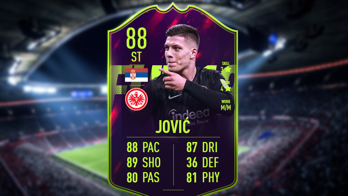 Ersatzbank: Luka Jović - Serbischer Nationalspieler und seit 2017 auch bei Eintracht Frankfurt als Stürmer unter Vertrag