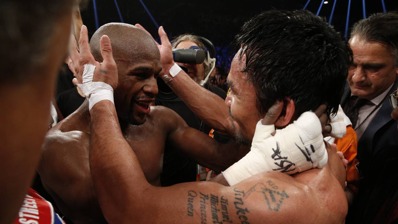 Mayweather bietet Pacquiao Rückkampf an