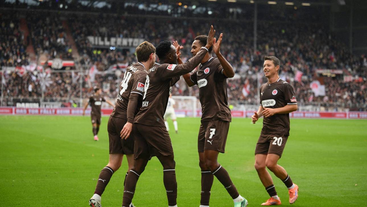 St. Pauli kommt in Schwung – KSC rutscht ab
