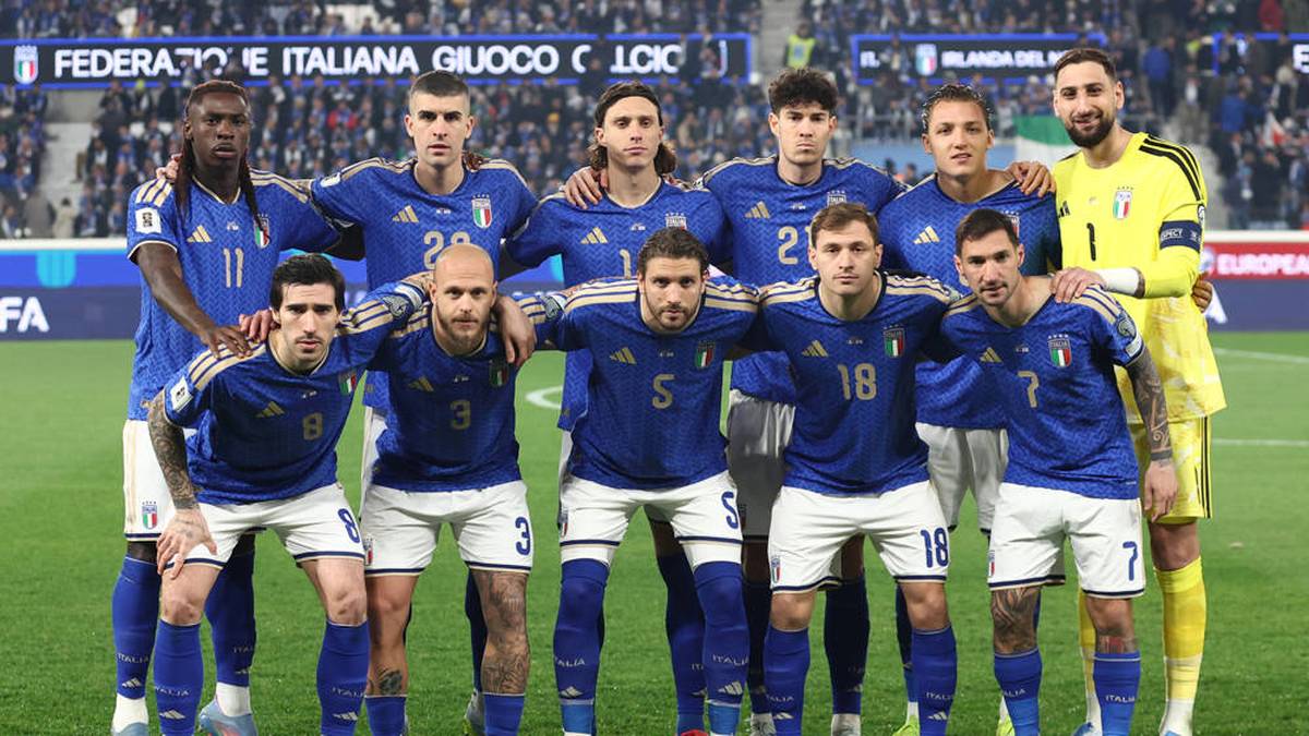 Darunter befinden sich unter anderem Alessandro Bastoni, Federico Dimarco und Nicolò Barella (Inter Mailand) sowie Sandro Tonali (Newcaslte United)